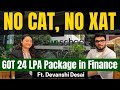 NO CAT, NO XAT got 24 LPA Package in Finance | ATMA 95ile | ft.Devanshi | Welingkar Placements