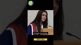 Importance of Women's Education - Preity Zinta - Inspirational Speech