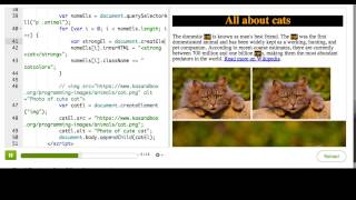 Creating elements from scratch | Computer Programming | Khan Academy