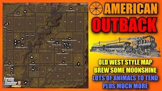 Farming Simulator 2015 - American Outback V Gold Mod "Map Mod Review"