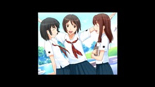 【PS2】キミキス 星乃結美 ナカヨシルート レベル2ストーリーイベント クラスの女の子と話す星乃さん