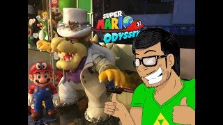 Super Mario Odyssey (CUSTOM) Bowser action figure World of nintendo toys