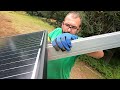 DIY Ground Mount Solar Panels-So Easy only need one person-Solar Wholesale - SnapNRack