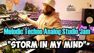 Melodic Techno Analog Studio Jam - \