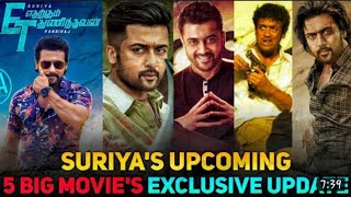 5 BIG Upcoming Movies Of Suriya (2022 To 2024) | Actor Suriya Lineups | Kollywood News