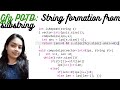 String formation from substring | GeeksforGeeks Problem of The Day