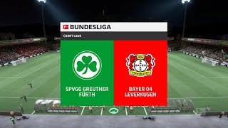⚽ Greuther Fürth vs Bayer Leverkusen ⚽ | Bundesliga (23/04/2022) | Fifa 22