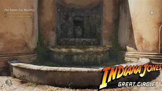 Investigate The Fountain - Dragon Claw Puzzle Solution | Indiana Jones and the Great Circle