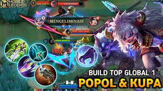 ITS NOT EASY TO KILL ME BECAUSE I USE THE STRONG ITEMS POPOL & KUPA 2024 ~ MLBB