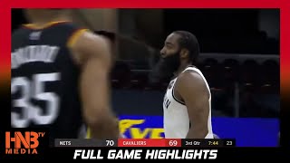 Brooklyn Nets vs Cleveland Cavaliers 1.22.21 | Full Highlights