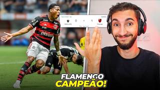 Flamengo 1 x 0 Atlético MG - FLAMENGO CAMPEÃO! (de forma "humilhante"?🤔)