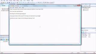 NotePad Tutorial (Part 1(bit 2-2)) in vb