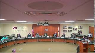 Township High School District 211 Board of Education Meeting November 10, 2022