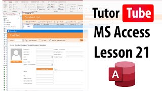 MS Access Tutorial - Lesson 21 - Sorting Data