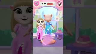 Monday trend My talking Angela 2 #shorts #angel2 #sundaytren