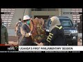 uganda s parliament holds first session since the inauguration of president museveni