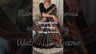 Traditional Narayanpet sarees