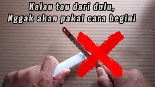 kenapa nggak dari dulu pakai cara beginian malah sekarang baru tahu potong paralon pipa pvc tercepat