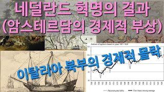 [근대 자본주의의 역사] #21. 네덜란드 혁명(Revolt of Netherland)의  결과 (ft. 북부 이탈리아의 경제적 쇠퇴)