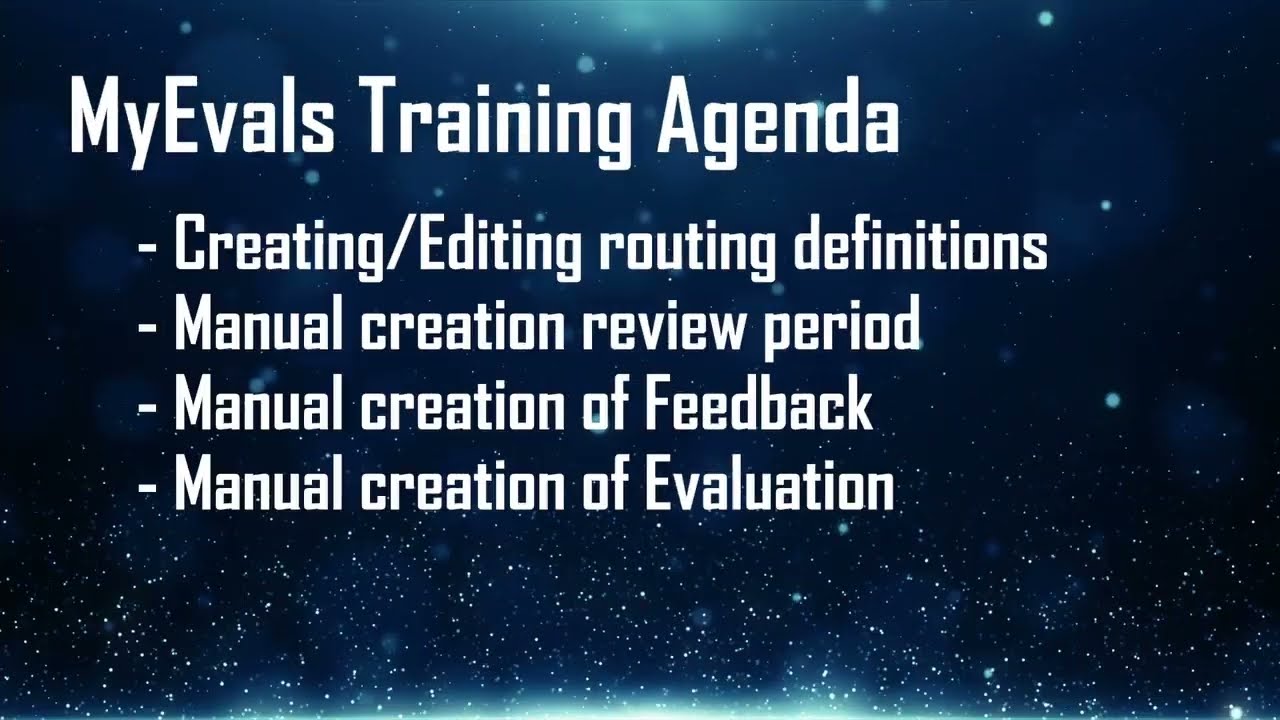 April 2022 Myevals Overview Youtube