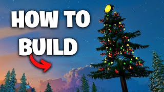 How to Build the BEST Christmas Tree In LEGO Fortnite!