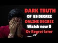 I Spent 1 Year in a *ONLINE DEGREE* and Here's the DARK TRUTH