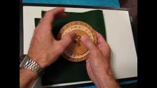 How to Use the Alberti Cipher Disk device with Method 1