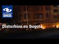 Disturbios en Bogotá: al menos 40 personas resultaron heridas