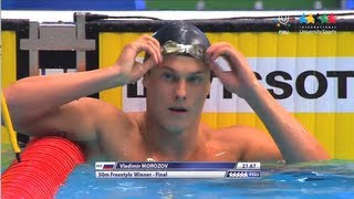 Swimming 50m Men's Final - 27th Summer Universiade 2013 - Kazan