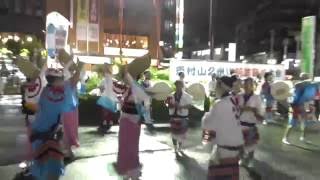 2016久米川阿波踊り大会　阿波踊り飛舞枝　乱舞