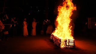 奥山方広寺　半僧坊火祭り