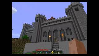 bridget's minecraft world episode 2 - castle