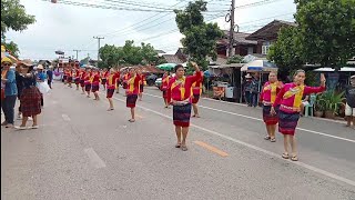 ฟ้อนแห่ขบวนบุญบั้งไฟตำบลหาดคำ/2565