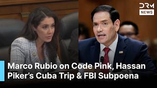 Rep. Luna Presses Marco Rubio on Code Pink, Hasan Piker's Cuba Trip and China Influence | AC1G