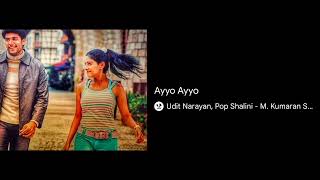 Ayyo Ayyo song is from M.Kumaran S/O Mahalakshmi Tamil Movie