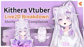 Kithera Vtuber: Live2d Breakdown Compilation