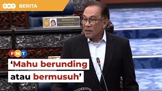 Peruntukan: Mahu berunding atau bermusuh, Anwar tanya pembangkang