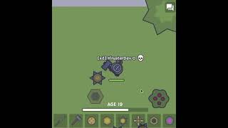 Flexing my MooMoo.io Spiketick #shorts