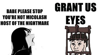 Babe, Please Stop! You are not Micolash, Host of Nightmare