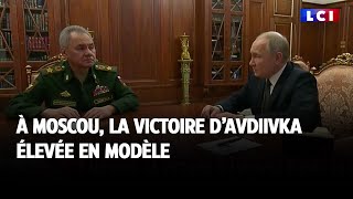 À Moscou, la victoire d'Avdiivka élevée en modèle