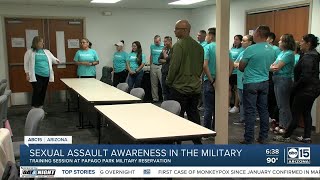 Sexual assault awareness in the military