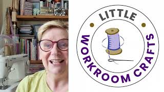 littleworkroomcrafts. episode 154. New logo and hexi love #crafttube