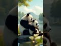 cute panda love 🐻 youtube cute panda love shorts trending viralshort