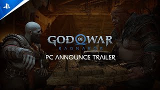 God of War Ragnarök PC - Announce Trailer | PC Games (Audio Description Availabl