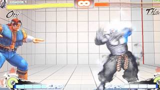 oni basic combos super street fighter 4 AE by danielsalas