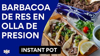 Barbacoa de Res en Olla de Presión | INSTANT POT