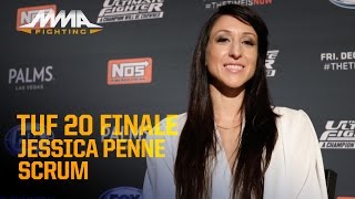 TUF 20 Finale: Jessica Penne Feels She's Contender for Title