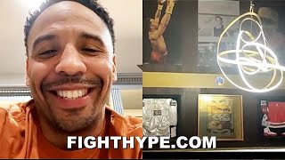 ANDRE WARD REACTS TO CLARESSA SHIELDS 2ND UNDISPUTED VICTORY; GIVES TOUR OF STUNNING WALL OF FAME