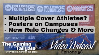 EA SPORTS College Football 25 News: Cover Athletes, Campus Posters, & More - TGT Podcast Ep 58