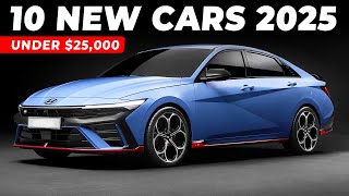 10 Best New Cars Under $25,000 For 2025